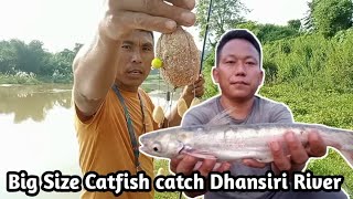 Dhansiri River Fishing Vlog Big Size Catfish Catchfishing vlog riverfishing vijaysunuwar6505 [upl. by Nirrat]