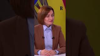 TERREMOTO in DIRETTA TV lautocontrollo della presidente della MOLDAVIA Maria Sandu [upl. by Eerehs]