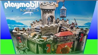 Playmobil KNIGHTS Castle Set 6001 Unboxing and Full Toy Build instructions 🤴 👑 [upl. by Bergstein]