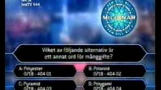 Vem vill bli miljonär 2000 [upl. by Glynias]