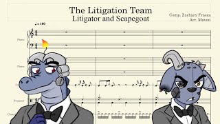 OLD Toontown Corporate Clash  The Litigation Team LitigatorScapegoat Piano Duet [upl. by Ahtimat]