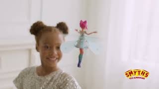 Hatchimals Pixies Crystal Flyers Starlight Idol Magical Flying Pixie Toy with Lights Smyths Toys [upl. by Seale]