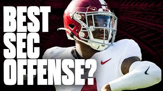 Alabama Footballs Offense Looks Like THE BEST In The SEC  Alabama vs Wisconsin [upl. by Greenberg]