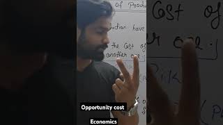 Opportunity cost🫡Economics class 11 commercecommerce economics viralshort viralshorts facts [upl. by Aramit]