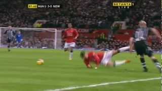 Cristiano Ronaldo Vs Newcastle United Home English Commentary  0708 By CrixRonnie [upl. by Ruomyes699]