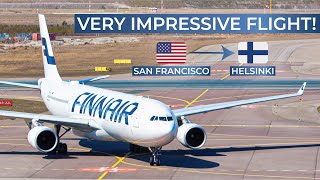 TRIPREPORT  Finnair ECONOMY  Airbus A330300  San Francisco  Helsinki [upl. by Paradies]