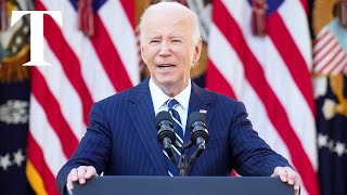 LIVE President Biden statement on education ahead of Donald Trump visit [upl. by Bultman]