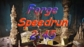 Volundr Forge Speedrun 245 Destiny 2 [upl. by Wilbur]