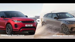 Range rover évoque 2021 vs Range rover velar 2021 [upl. by Filippa]