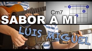 Sabor A Mi Luis Miguel Tutorial Cover  Acordes Mauro Martinez [upl. by Bibbie890]