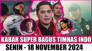 KEPUTUSAN SUPER SENSASIONAL PSSI 6 BERITA TIMNAS HARI INI 🥉 18112024 👉🏿 Kabar Timnas Indonesia🌍 [upl. by Ophelie]