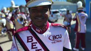 BCU Marching Band Vlog  Throwback to 2023 Tampa MLK Parade 11623 [upl. by Lowry]