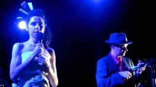 PJ Harvey feat John Parish  El Rey Los Angeles 3232009 part 1 [upl. by Aetnahs]