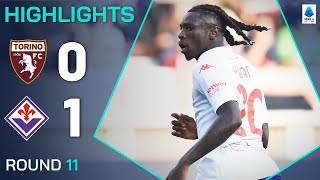 TORINOFIORENTINA 01  HIGHLIGHTS  Kean Seals 5th Consecutive Win  Serie A 202425 [upl. by Ashleigh816]