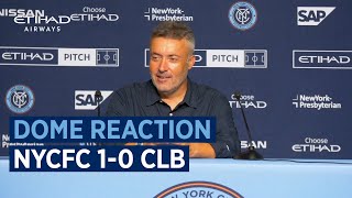 Dome Reaction  NYCFC 10 Columbus Crew [upl. by Arised]