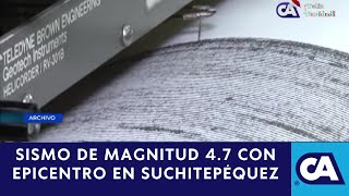 Última Hora Se reportó un fuerte sismo en territorio guatemalteco [upl. by Andert]