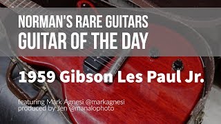 Normans Rare Guitars  Guitar of the Day 1959 Gibson Les Paul Jr [upl. by Rufe]