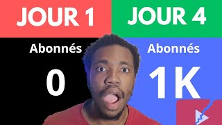 Comment avoir 1000 abonnés sur YouTube Rapidement avec CE BUG sans nouvelles vidéos en 4 jours [upl. by Darnall]