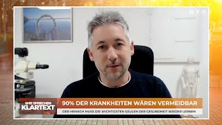 Wir sprechen Klartext 90 aller Krankheiten wären vermeidbar [upl. by Beckett220]