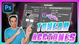 🔧 ¡No uses ACCIONES en PHOTOSHOP sin saber ESTO 🛠️ [upl. by Danyelle]