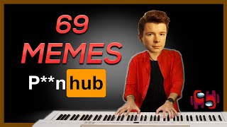 69 MEMES with PH INTRO [upl. by Nawuq]