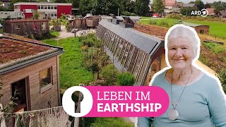 Wohnen im nachhaltigen Wohnprojekt Earthship Tempelhof  ARD Room Tour [upl. by Adelbert]