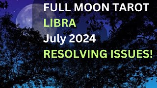 LIBRA ♎️ Full Moon Readings for July 2024 Detailed with Tarot Cards [upl. by Billi]