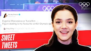 quotWe huddled like penguinsquot 🐧 Evgenia Medvedeva reads Sweet Tweets [upl. by Naval]