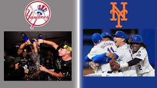 Yankees Mets Both in LCS as Subway Series Possibility Looms Large [upl. by Ahtamat]