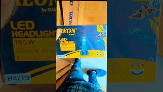 Car LED headlight car caraccessories ledheadlights shorts short carport unboxing experiment [upl. by Onailerua487]