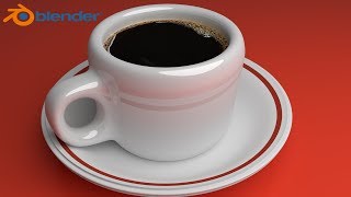 Blender Malayalam Tutorial How to make a coffee cup with saucer [upl. by Nojad93]