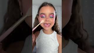 Barbie Makeup Transformation  Makeup By 6 Year Old Kassie [upl. by Adley]