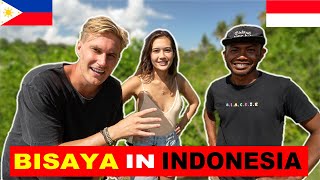 This FILIPINO LANGUAGE Is Spoken In INDONESIA 🇵🇭🇮🇩 Bisaya in Bali [upl. by Lered]