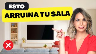 ✅ 10 TIPS PARA DECORAR SALA CON TV 📺 Transforma tu Casa en un Espacio de LUJO 🔥 [upl. by Aitselec893]