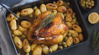 Poulet rôti et ses petites pommes de terre [upl. by Labaw]