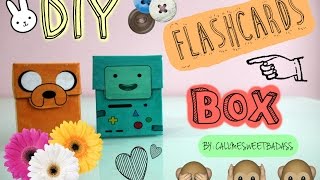 DIY Flashcards Box 📦 [upl. by Ainig]