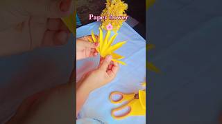 Easy paper flower cutting ✨🌸✨diy craft art decor handmade beautiful papercraft [upl. by Enirbas]