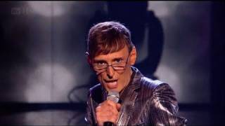 Johnny Robinson is in The Darkness  The X Factor 2011 Live Show 3 Full Version [upl. by Romola]