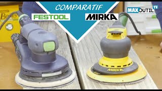 Festool ETS VS Mirka Deros [upl. by Bunow486]