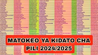 ANGALIA MATOKEO YA KIDATO CHA PILI 20242025  Form Two Results 2024  Ftna results [upl. by Banebrudge]