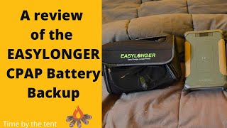 Product review of the EASYLONGER ES960 CPAP Battery Backup [upl. by Ellac567]