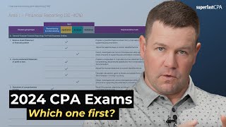 2024 CPA Exams Which Section to Take First [upl. by Neill]