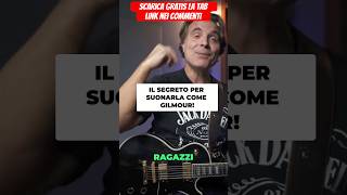 Perché Viene Sempre Suonata MALE chitarra lezionidichitarra tutorialchitarra davidgilmour [upl. by Asseral963]