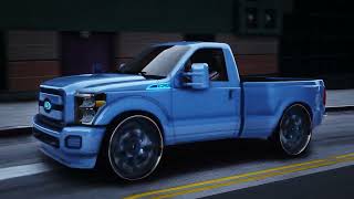 SINGLE CAB F250 DUALLY SWAP ON AMANI FORGED AND AIRBAGS [upl. by Sirret648]