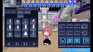 cute gacha hopeyoutryit triedmybest tutorial how to make baggy pants in gacha online turtorial [upl. by Zetnwahs]