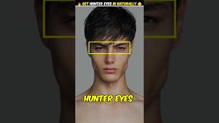 🔥 Get Hunter Eyes In Naturally shorts hunter eyes MrBeast [upl. by Mays]