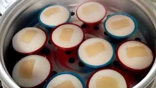 How to make puto cake  super fluppy and super tasty  puto cake recipe [upl. by Reel]