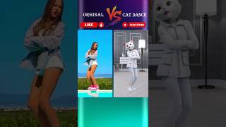 Cat Dance vs Yana  Rosa que linda eres sevdaliza alibi shorts tiktok cats [upl. by Rehtnug587]