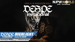 DESPEinvitacional HIGHLIGHT｜NJPW 61024 [upl. by Adivad]