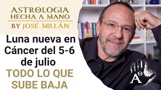 Todo lo que sube baja La astrología de la primera mitad de julio y la luna Nueva del 56 en Cáncer [upl. by Emlen759]